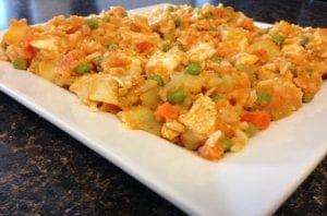 Chicken Casserole dog food recipe