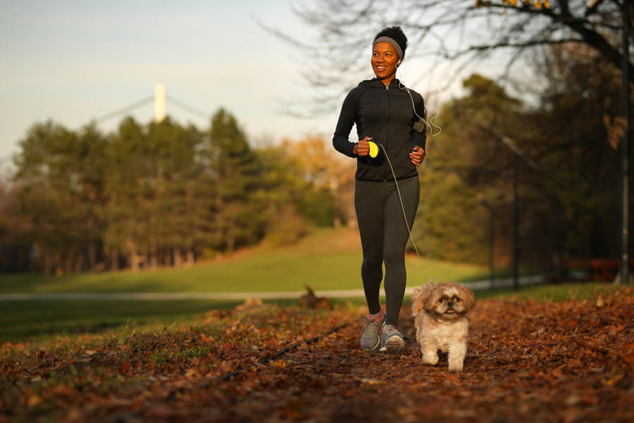 jogging-with-my-dog